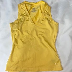 Yellow Workout Top